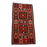 Tapis / tapisserie berbère époque xxe en laine et coton tissés mains