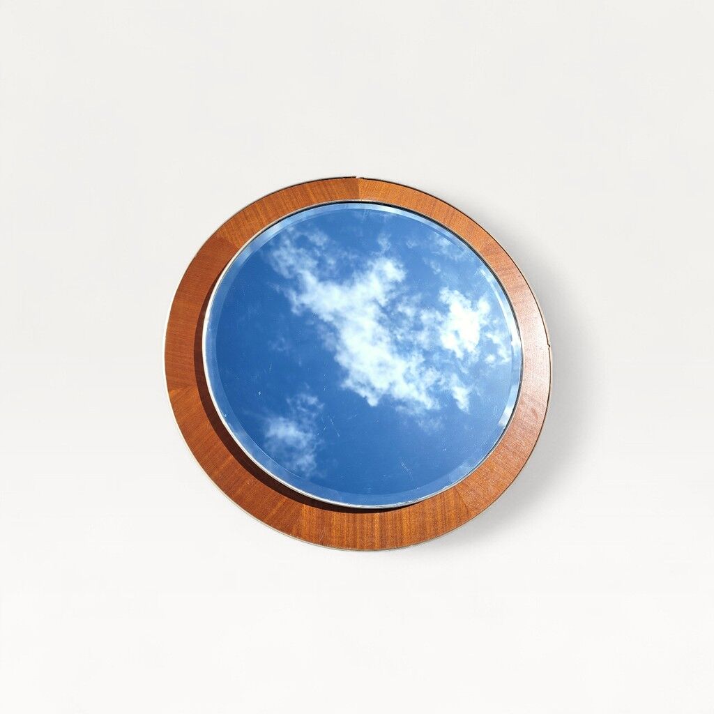 Round mirror "Rowley" London 1960 (57cm)