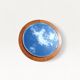 Round mirror "Rowley" London 1960 (57cm)