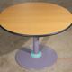Memphis Style Dining Table in Steel and Melamine, 1980s