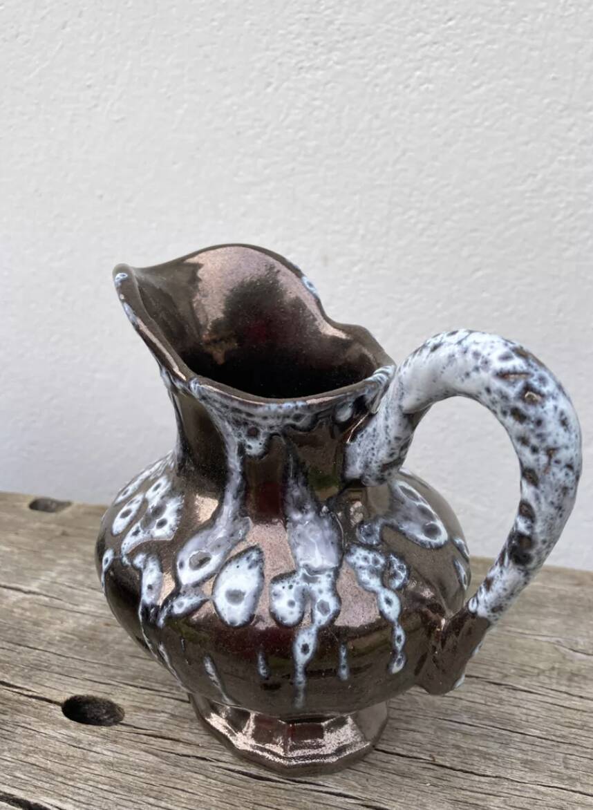 1970 Vallauris Brutalist Service