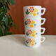 Vintage arcopal coffee cups