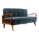 Vintage Daybed Sofa 3 Sitzer Mid Century 60er 50er
