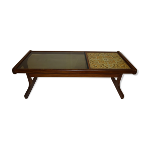 Table basse vintage teck
