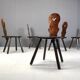 Vintage brutalist chairs, 1960s