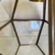 Suspension lanterne en laiton
