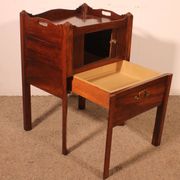 Mahogany curiosity cabinet - 18th century