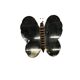 Vintage wall mirror "Butterfly" with wooden accent