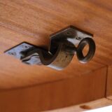 Extendable round table, teak, 1960