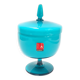Turquoise opaline bonbonnière Rupel Boom