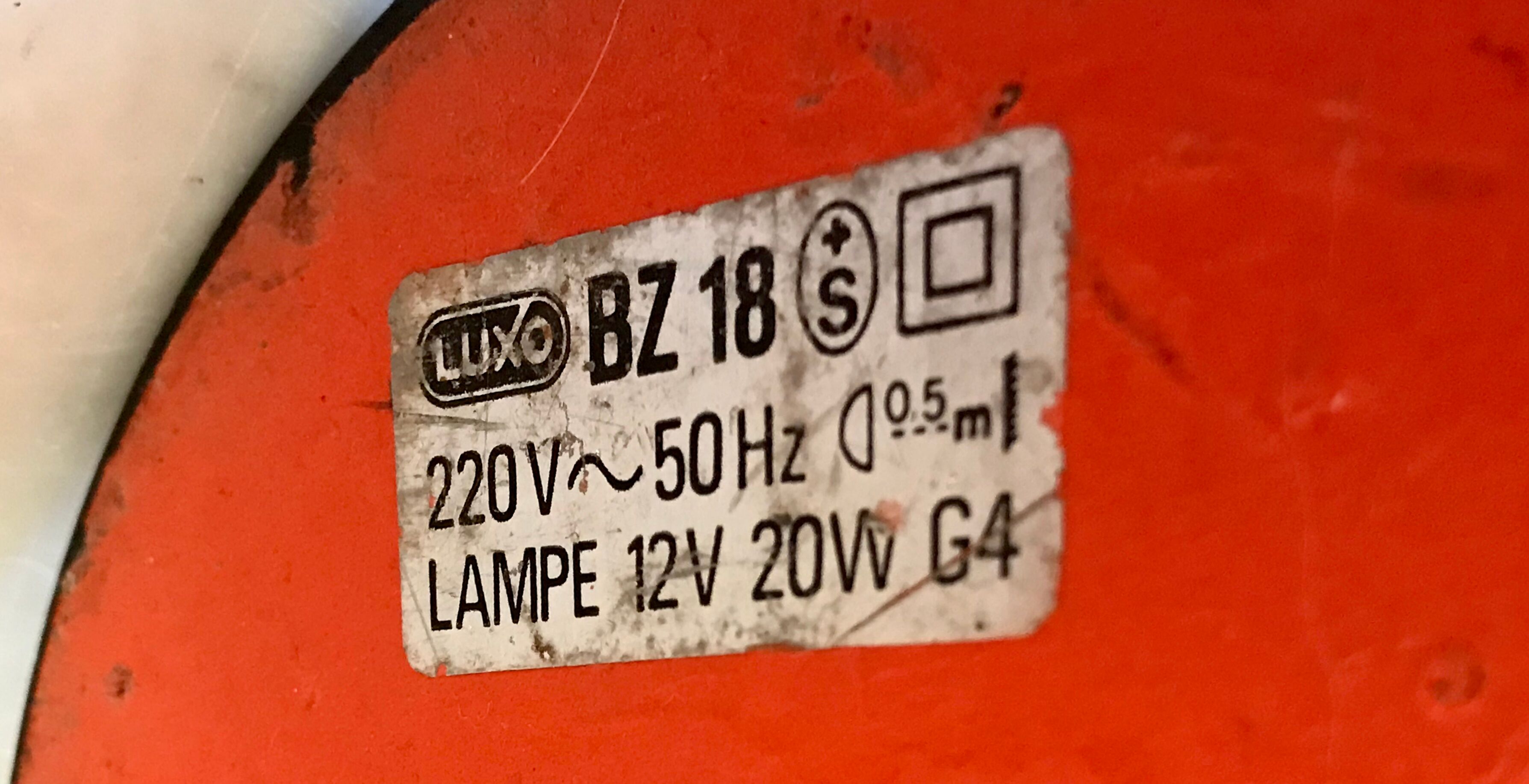 Luxo BZ18 Lamp