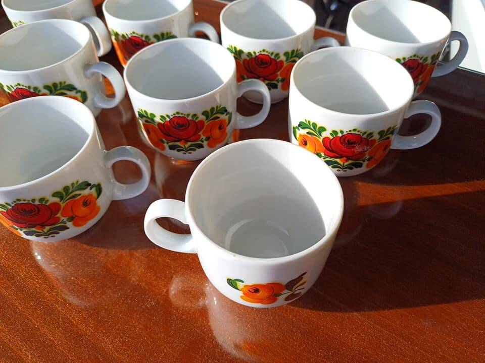 Tasses porcelaine winterling 1970