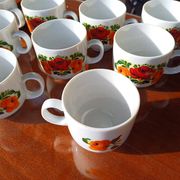 Tasses porcelaine winterling 1970