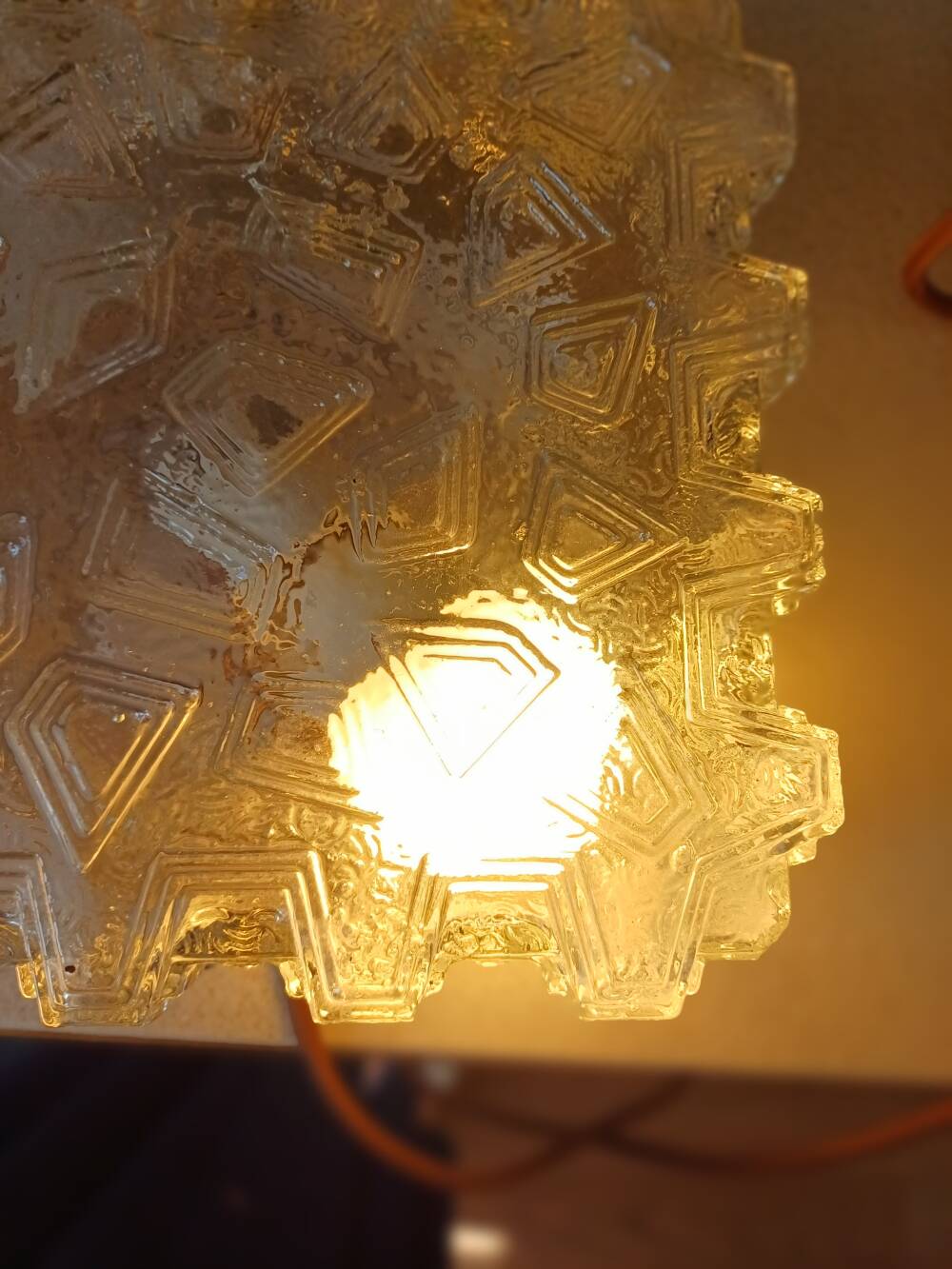 antique ceiling light