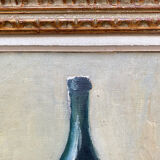 Framed still life by J. Aubry