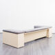 Brigadier sofa, 70s, new fabric