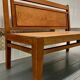 Banquette en bois vintage