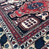 Carpet vintage Caucasian Chirwan done hand 140 X 210 CM