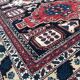 Carpet vintage Caucasian Chirwan done hand 140 X 210 CM