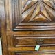 Louis XIII oak wardrobe, diamond points, 17th century