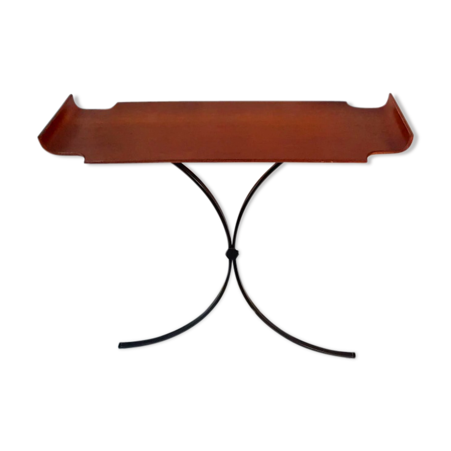 Console murale vintage en plywood vintage, années 50