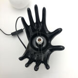 Black vintage hand lamp