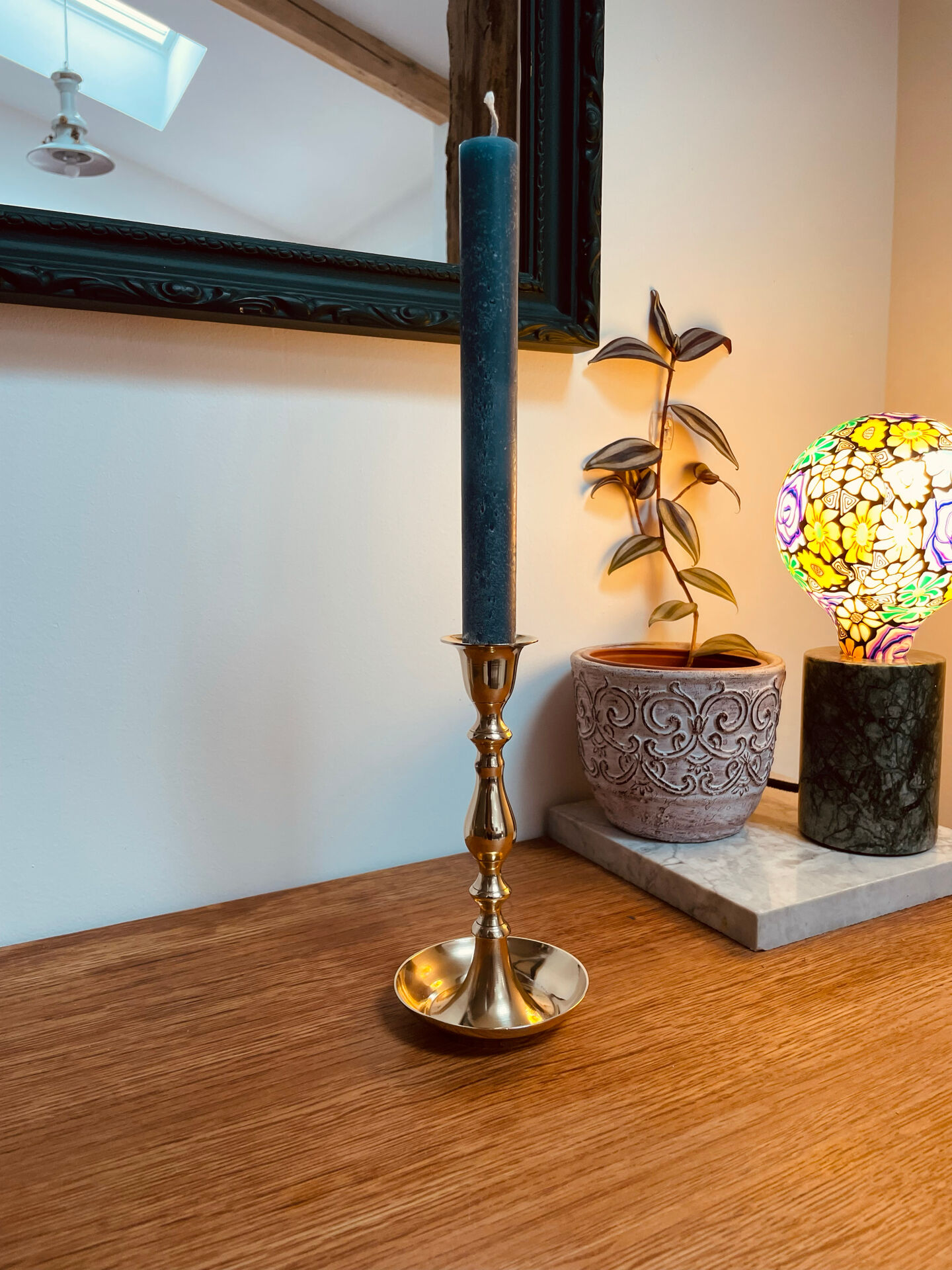 Brass Candle Holder
