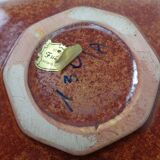 Italian ceramic vase by Roberto Rigon for Bertoncello, 1960s.