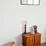 Low sideboard 2 doors art deco oak