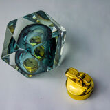 Grey Sommerso Lighter by Seguso, Murano, Italy, 1970