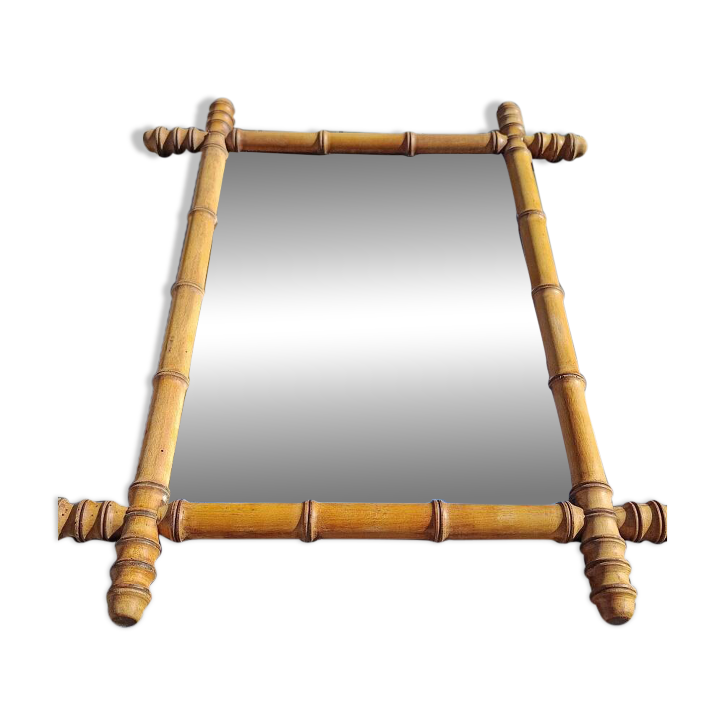 Bamboo mirror