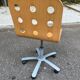 Chaise de bureau scandinave en bois courbé
