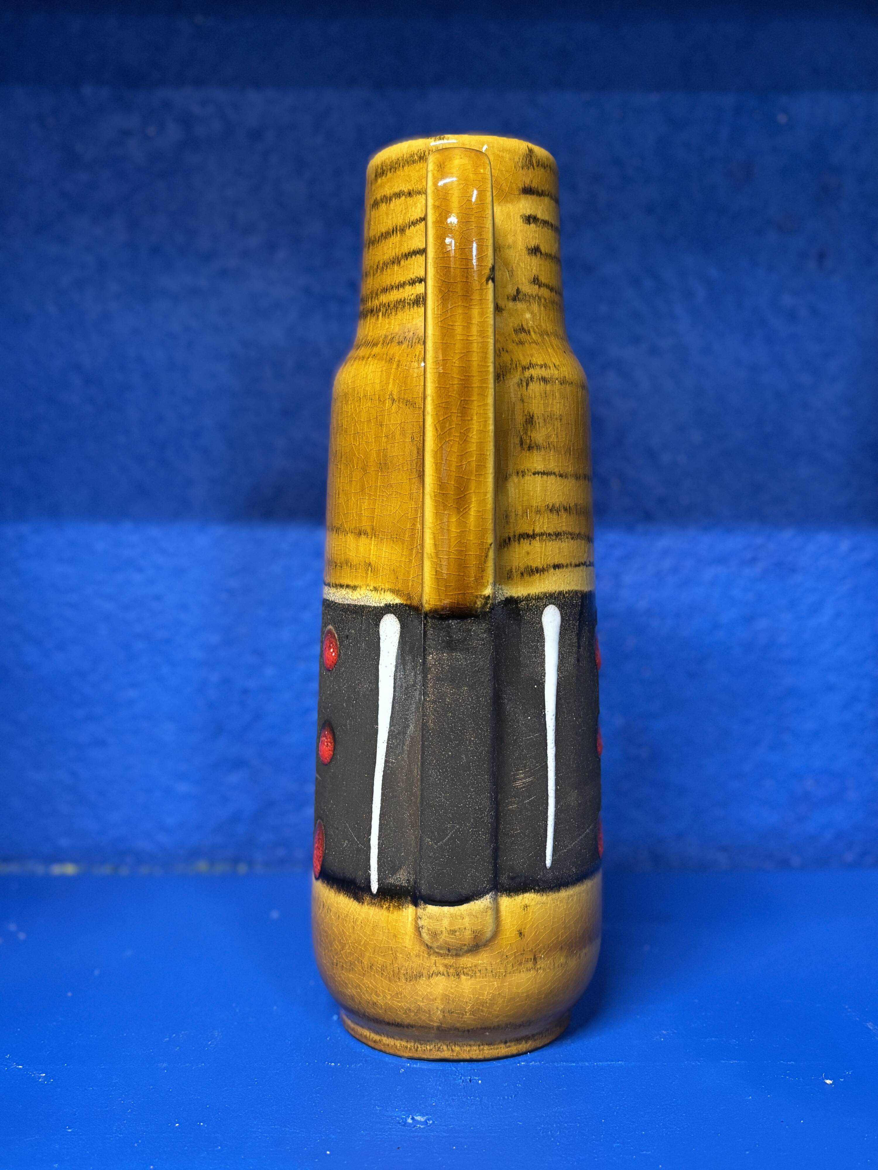 Scheurich 275-28 Ceramic Jug Vase West Germany ⎜ 1960s/70s