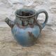 Art Nouveau stoneware pitcher signed Denbac