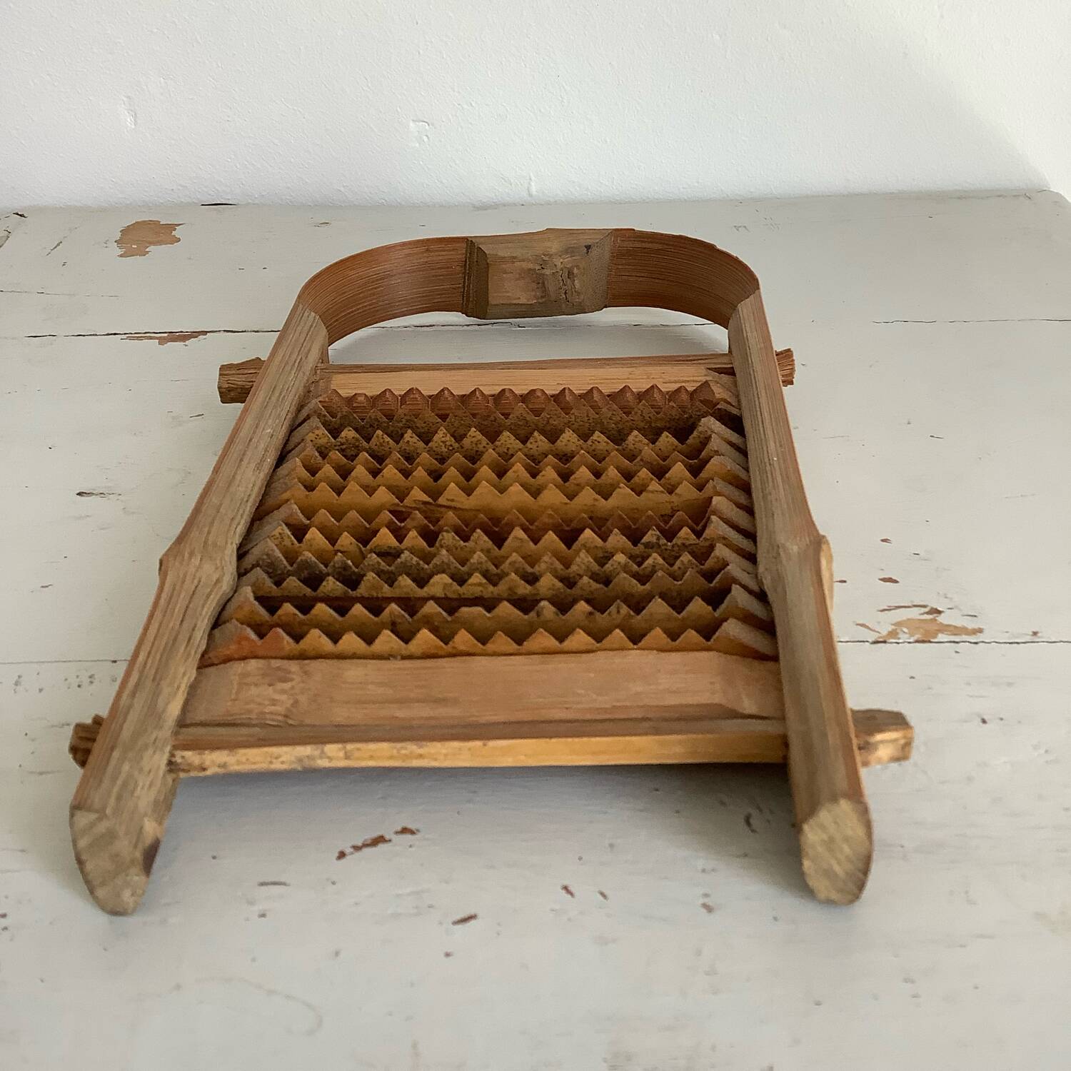 Bamboo ginger grater