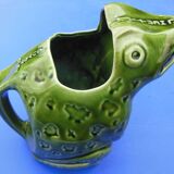 Advertising pitcher depicting a frog - the heir guyot - n°2