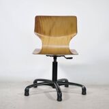Vintage Workshop Chair 1970s  Shell Chair