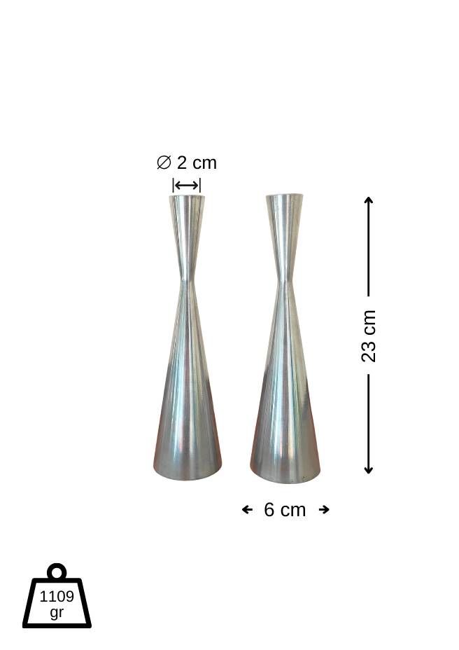 IKEA candle holders from the 90s - Göta series by Erika Pekkari (set of 2)