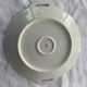 Cake dish patterns roses in art deco porcelain