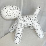 Puppy child seat design Eero AARNIO black and white stool