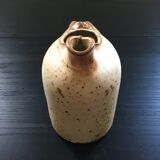 Speckled beige sandstone pitcher