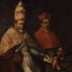 Great 17th century painting, Innocent III confirms the Franciscan Rule