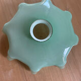Abat-jour en opaline vert pastel
