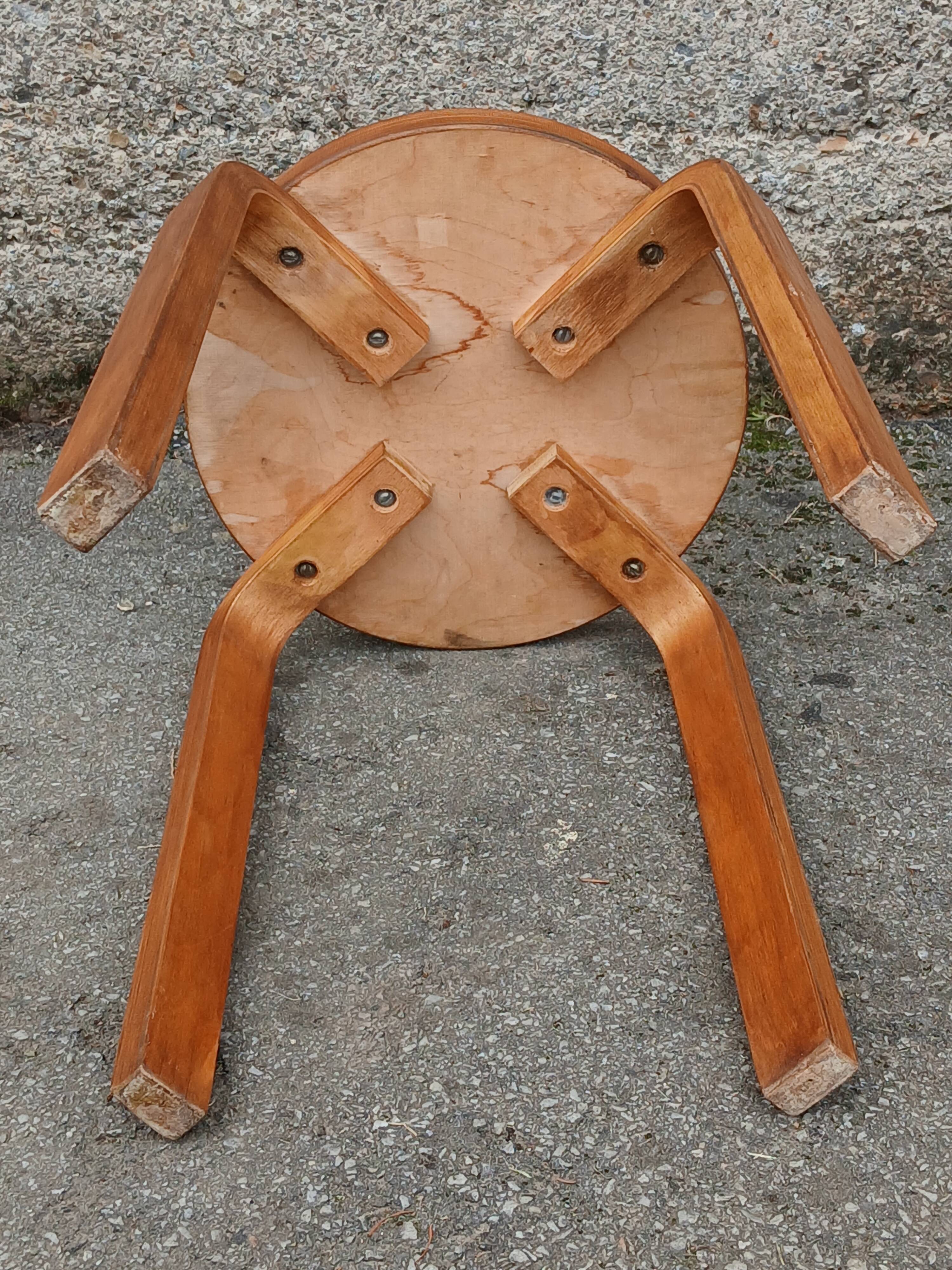 Alvar Aalto stool from the 1950s/60s