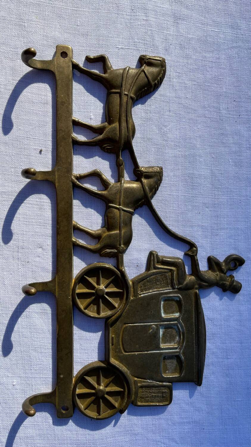 Accroche 4 torchons diligence vintage