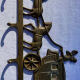 Accroche 4 torchons diligence vintage