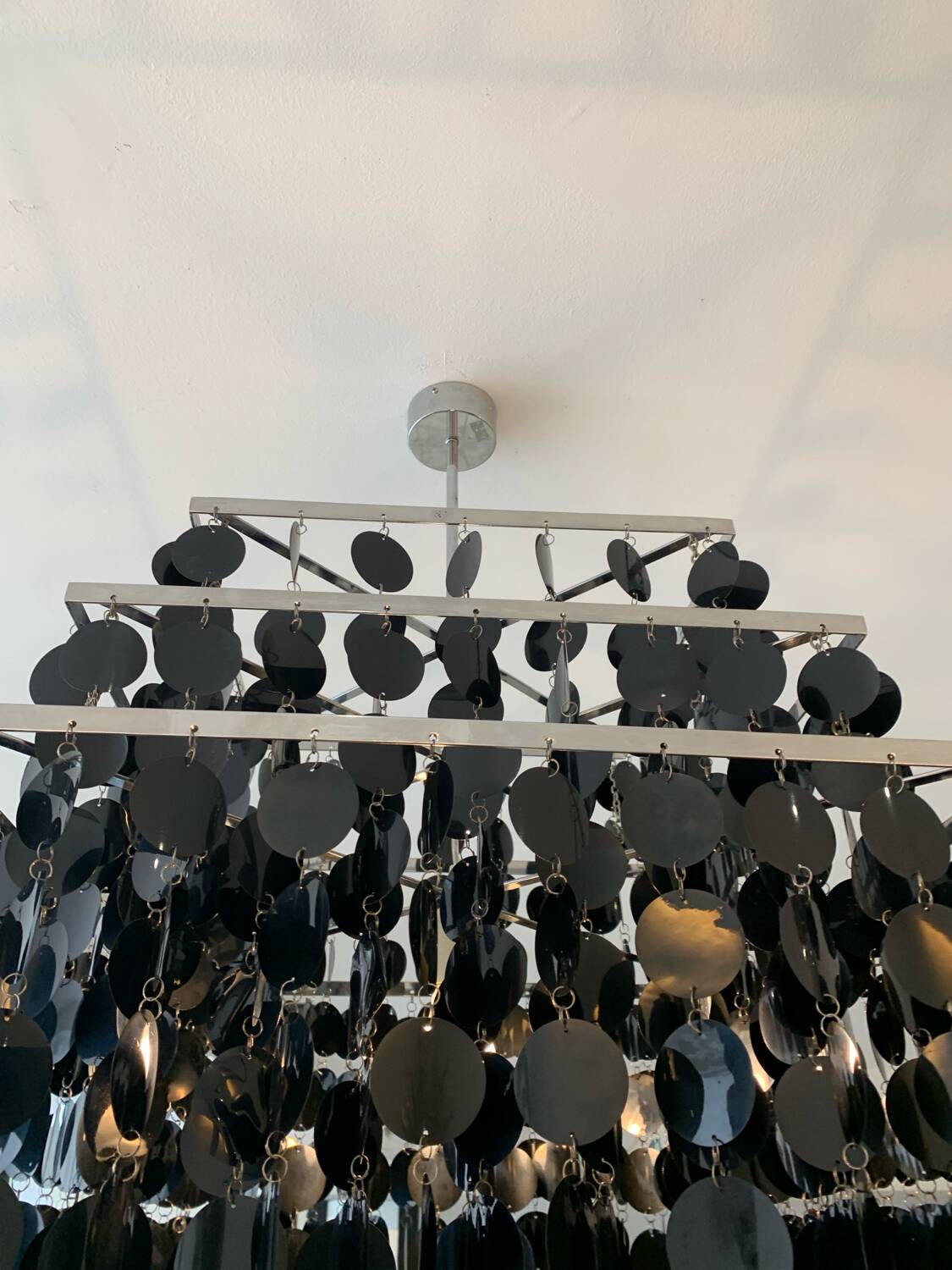 Chandelier Kare Design Pampille circa 1980