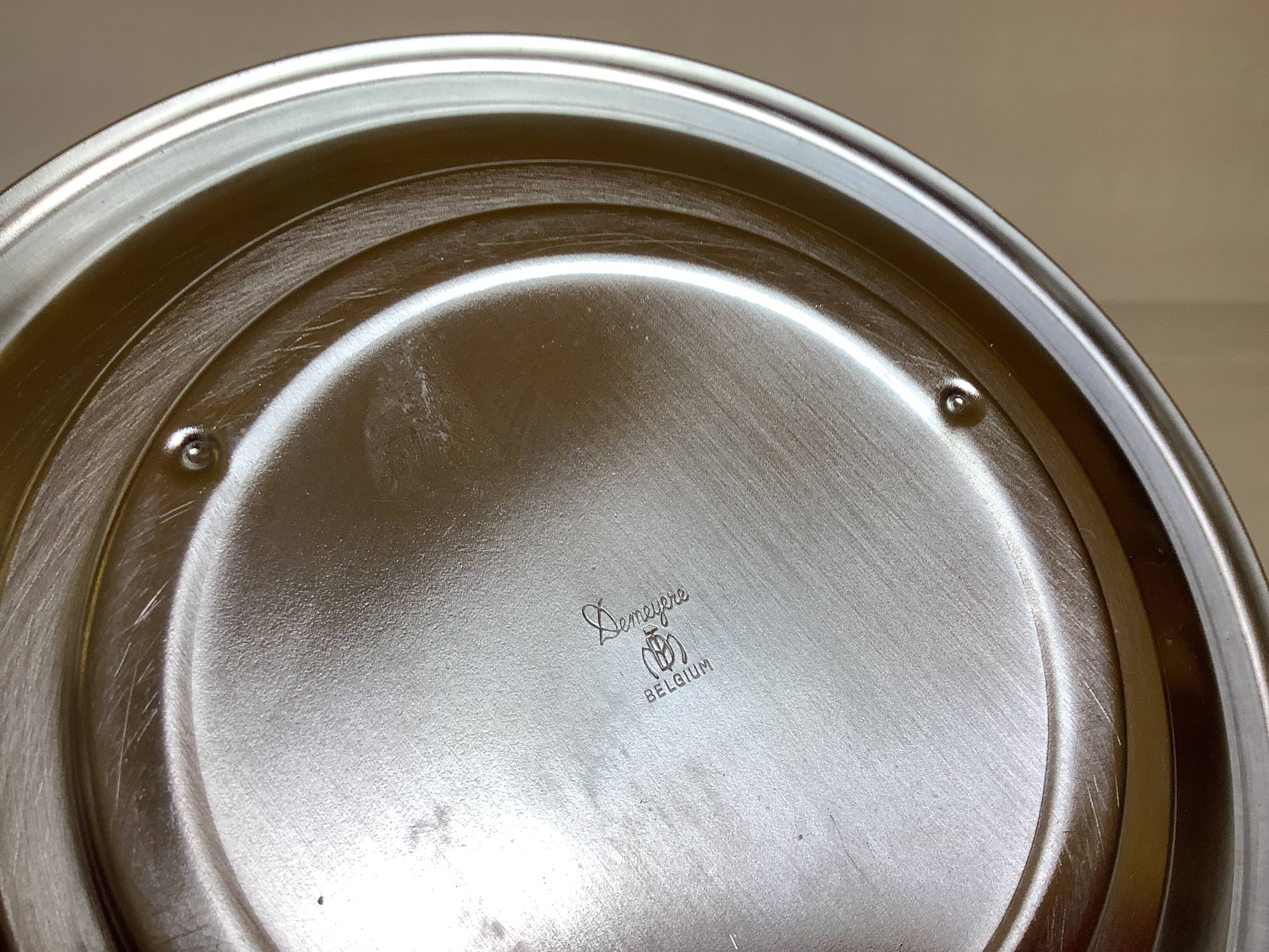 Old bell-shaped butter dish Demeyere Belgium