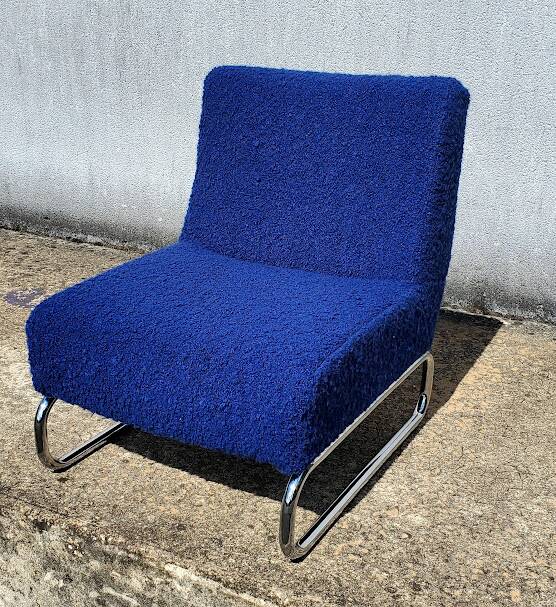 70's Blue Armchair