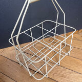 Shopping cart bottle basket